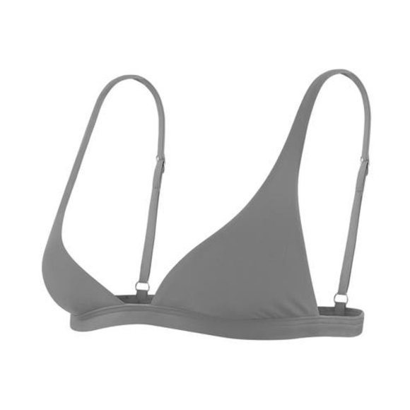 Ark Swimwear Grey Bralette Bikini Top - Medium - Picture 4 of 8